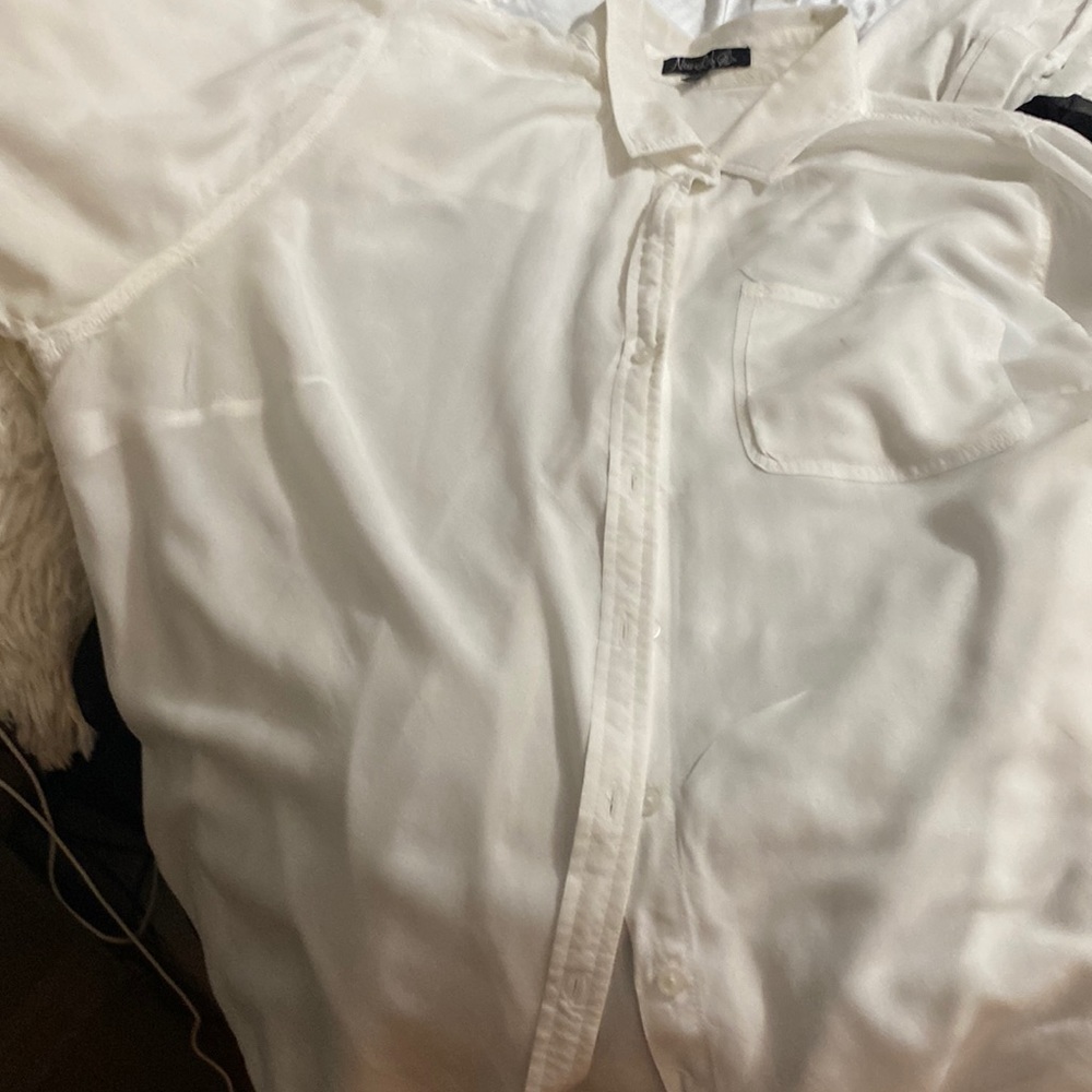New Leaf size 2X white
